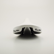 Selle Italia Turbo Bicycle Saddle in White - Image 2