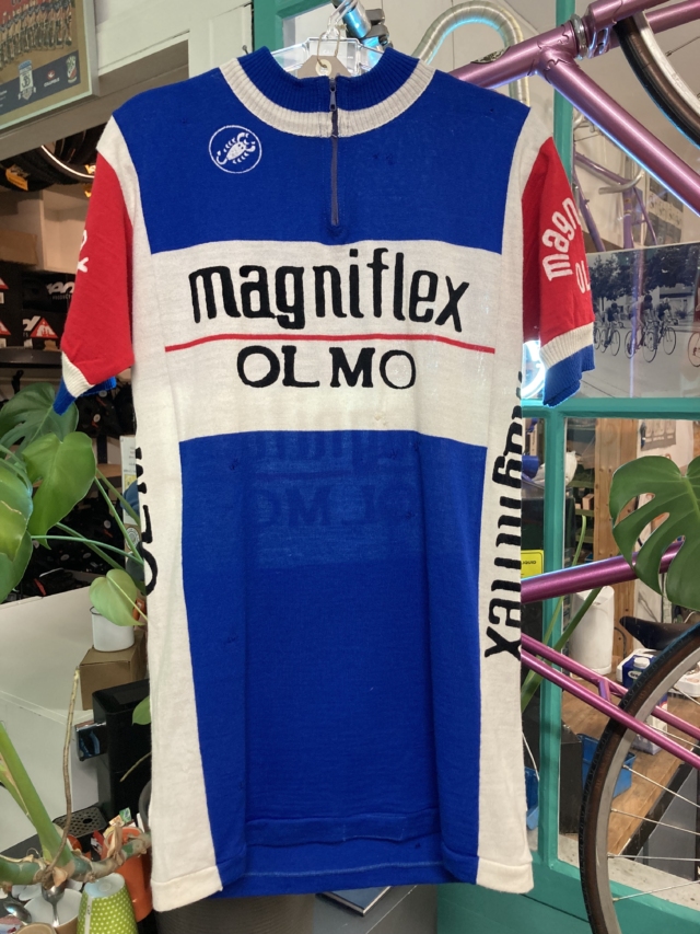 Vintage Cycling Jersey - Olmo Magniflex