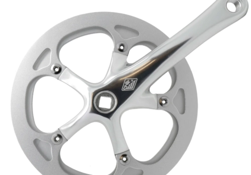 UTO Polished Crankset Square Taper 39/42/46t
