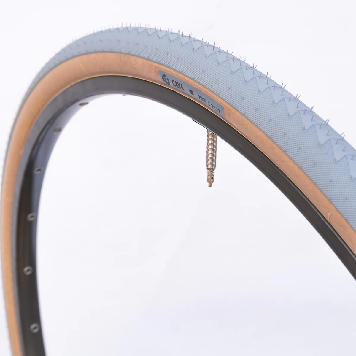 Ultradynamico Cava Race Gravel Tyres 700x33 Amber/Grey