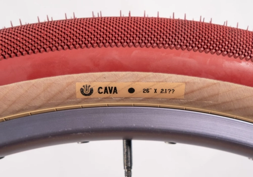 Ultradynamico Cava Race Mountain Bike Tyres 26x2.1 Amber/Red