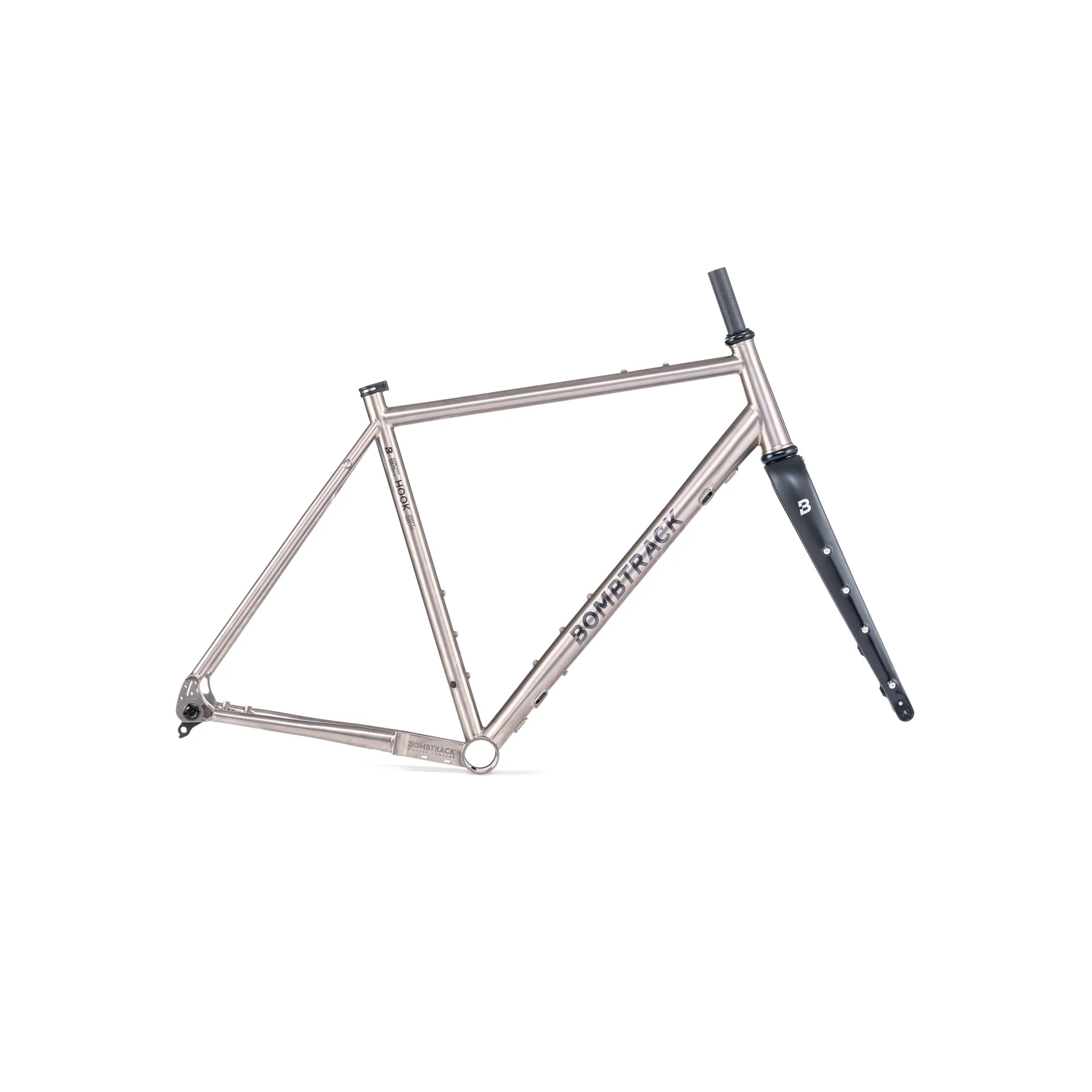 Bombtrack Hook EXT TI Frameset -  Titanium - M - Image 2